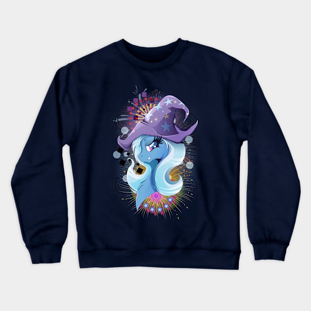 Trixie - Cardedition Crewneck Sweatshirt by RarieDash